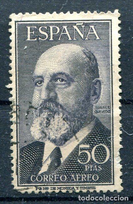 Sellos: Edifil 1165. 50 pts. Torres Quevedo. Usado. - Foto 1