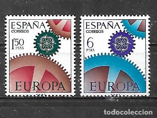 Sellos: 1967: Serie &rdquo; Europa (C.E.P.T.) 1967 - Ruedas dentadas &rdquo; (MNH**)