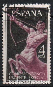 Sellos: Edifil n&ordm; 1186, Urgente, centauro, usado - Foto 1