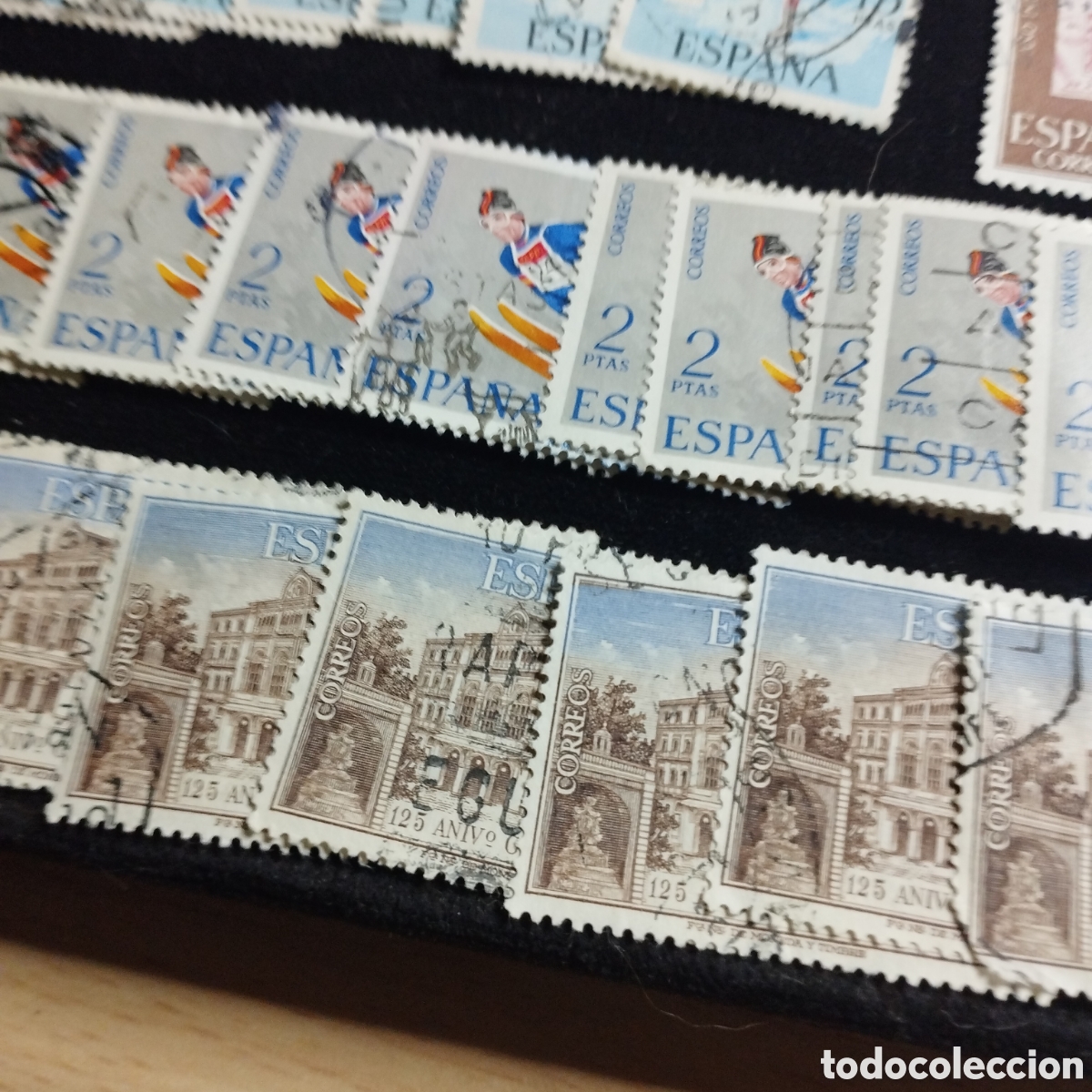 Sellos: Lote de sellos de Espa&ntilde;a. 1972. Usados. - Foto 4