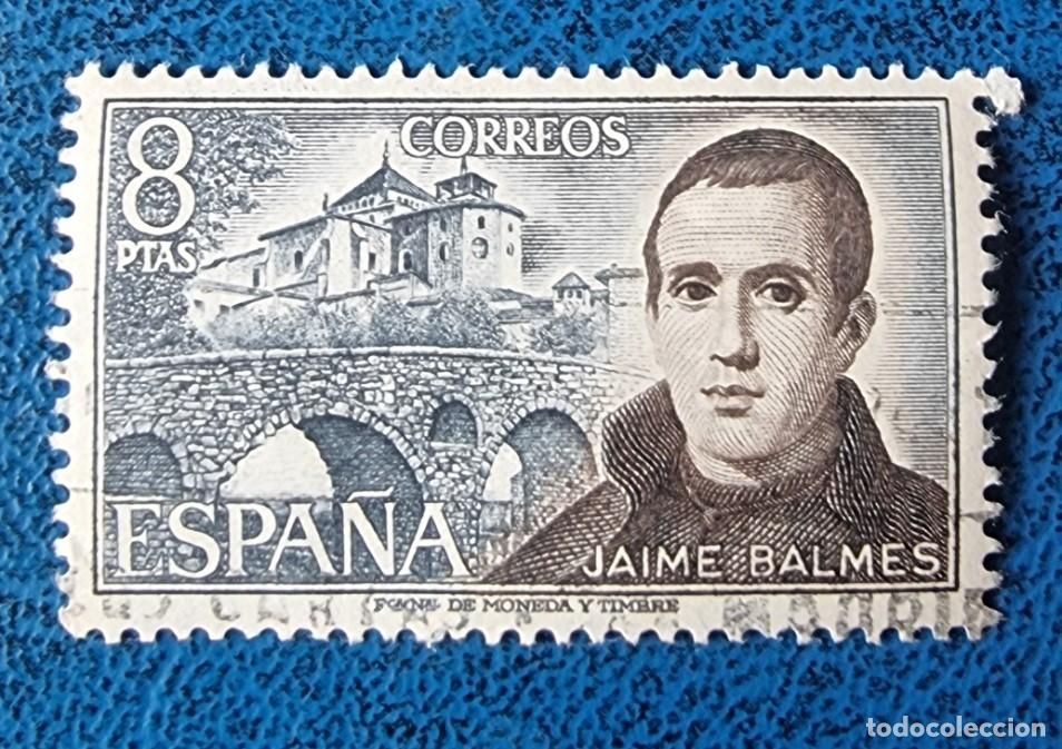 Sellos: SELLO USADO ESPA&Ntilde;A 1974 JAIME BALMES - Foto 1