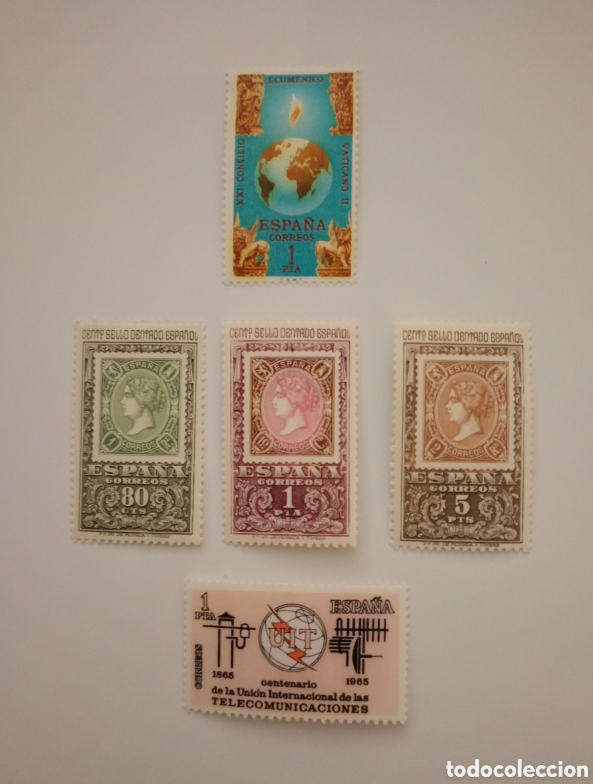 Sellos: Espa&ntilde;a 1965 Varias series - Foto 1