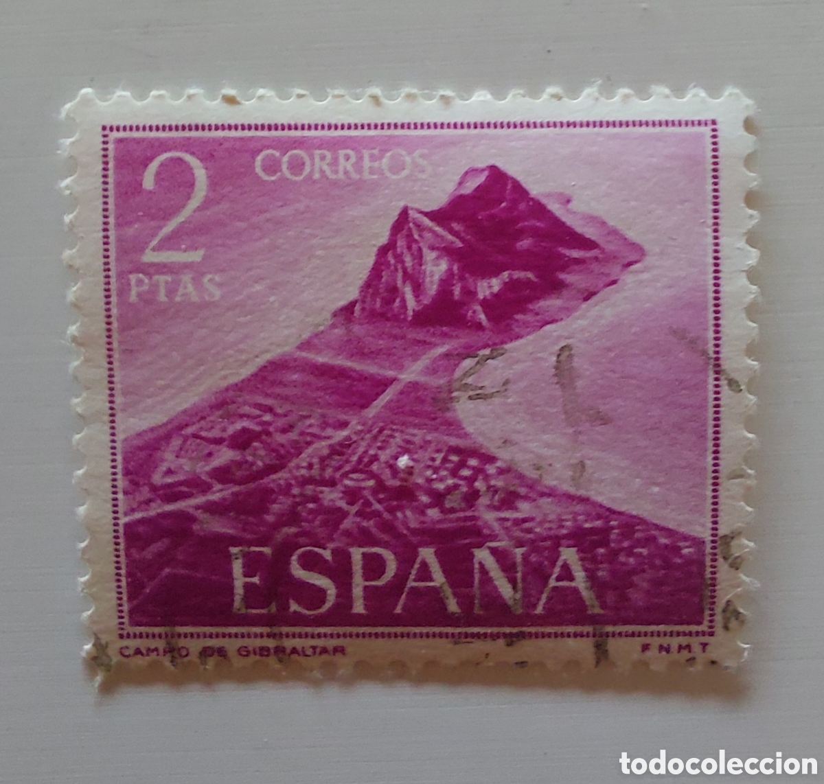 Sellos: ello Espa&ntilde;a campo Gibraltar a&ntilde;o 1969 usado - Foto 1