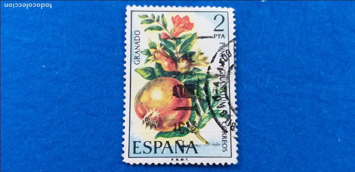 Sellos: USADO. A&Ntilde;O 1975. EDIFIL 2255. FLORA. GRANADO. - Foto 1