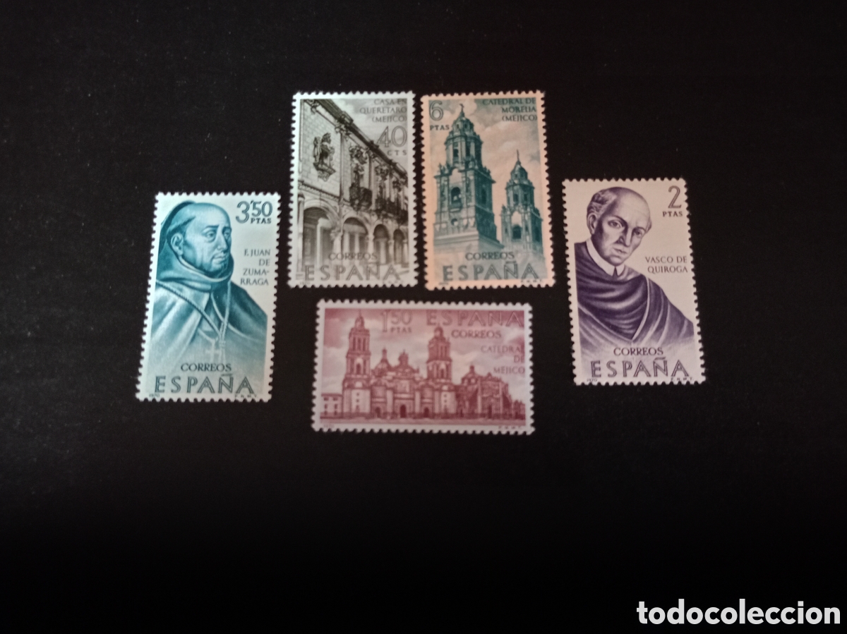 Sellos: Espa&ntilde;a 1970 Forjadores de Am&eacute;rica - Foto 1