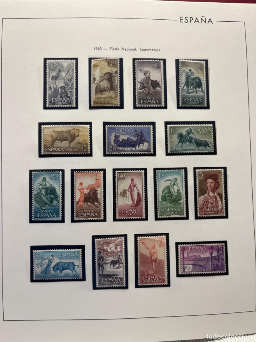 Stamps: HOJA EDIFIL SELLOS 1960 FIESTA NACIONAL TAUROMAQUIA.