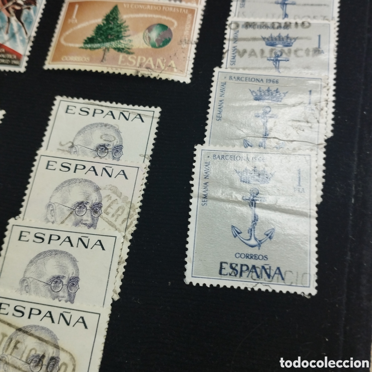 Sellos: Lote de sellos Espa&ntilde;a 1966. Usados. - Foto 3