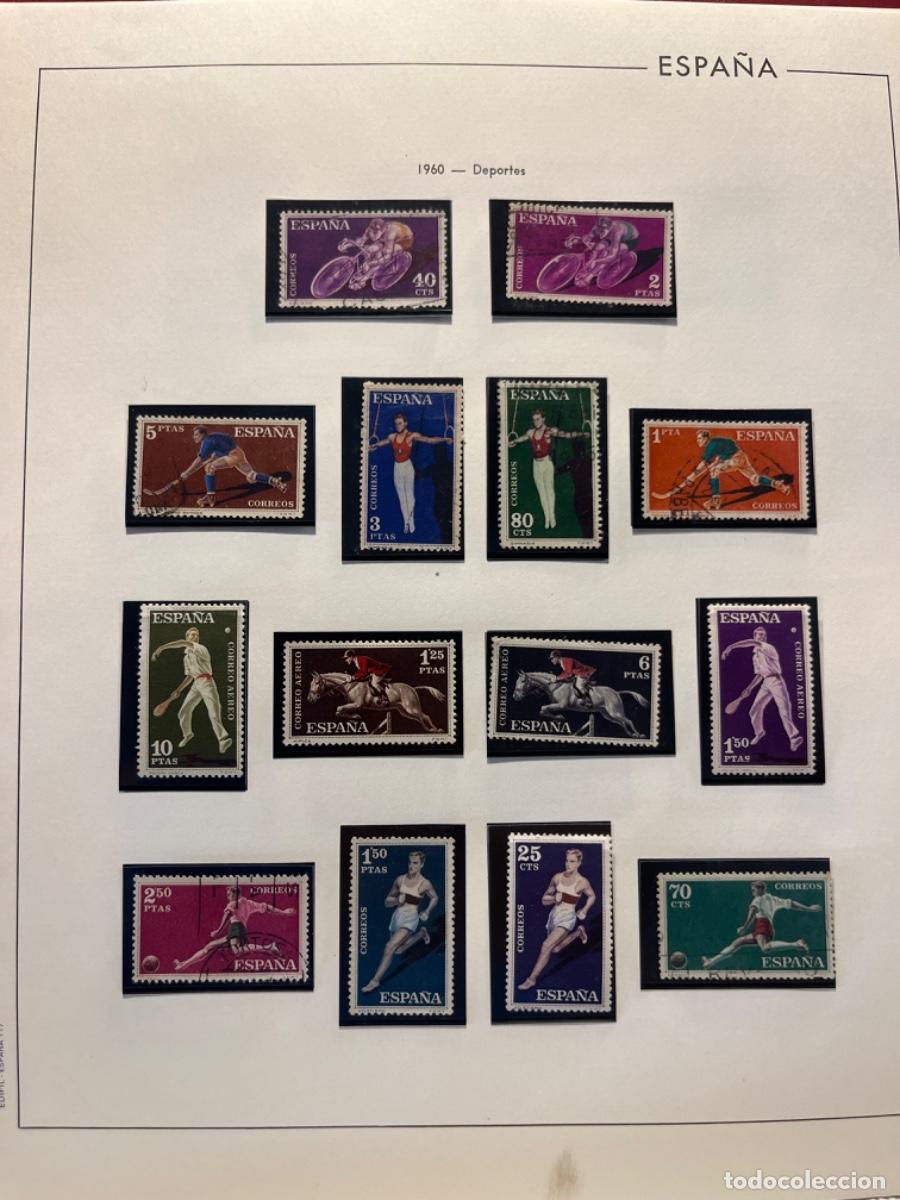 Sellos: HOJA EDIFIL SELLOS 1960 DEPORTES. - Foto 1