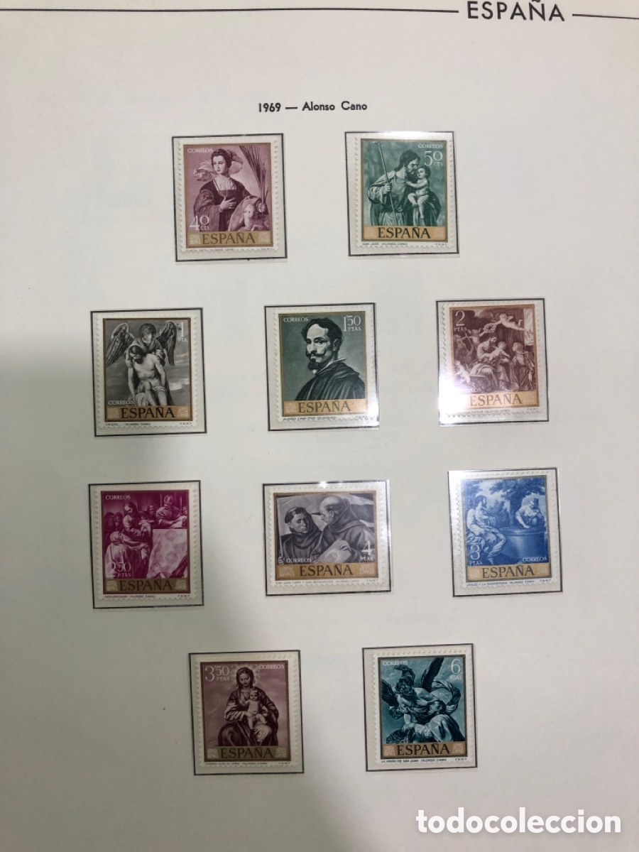 Sellos: Hoja de sellos Espa&ntilde;a, Alonso Cano (L103) - Foto 1