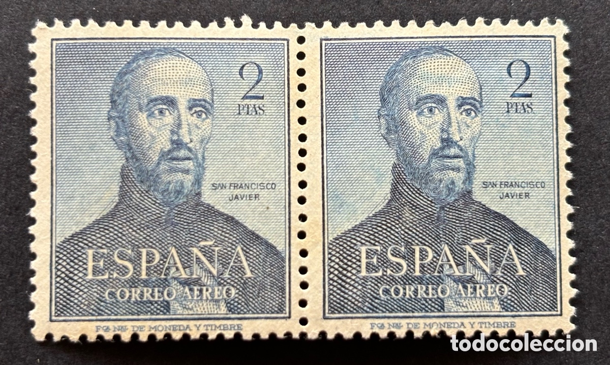 Sellos: Sellos Espa&ntilde;a 1952 San Francisco Javier - Foto 1