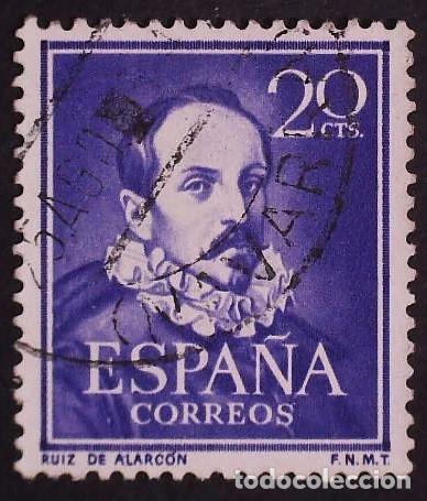 Sellos: Espa&ntilde;a A&ntilde;o 1950 Edifil 1074 Usados. - Foto 1