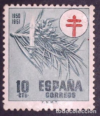 Sellos: Espa&ntilde;a A&ntilde;o 1950 Edifil 1085 Usados. - Foto 1