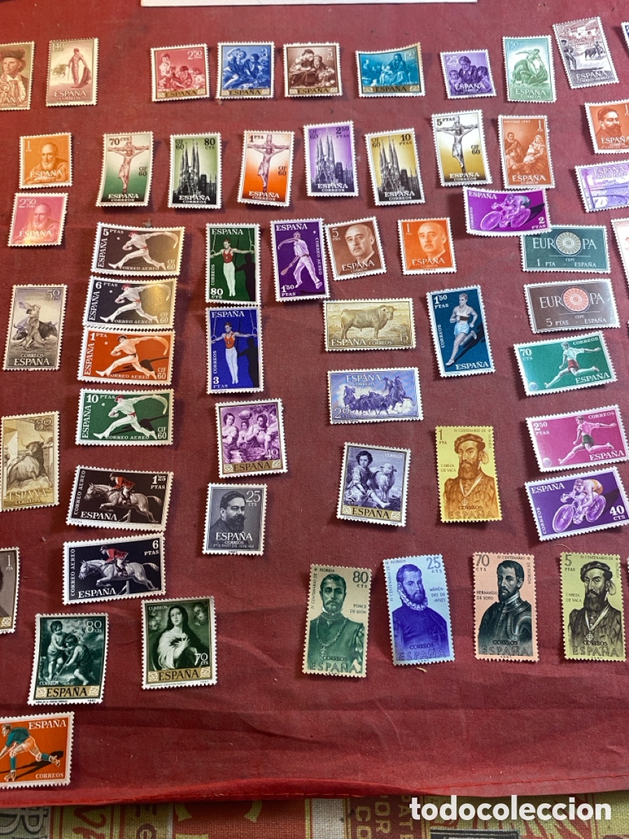Sellos: Lote de sellos Espa&ntilde;a a&ntilde;o 1960 - Foto 3