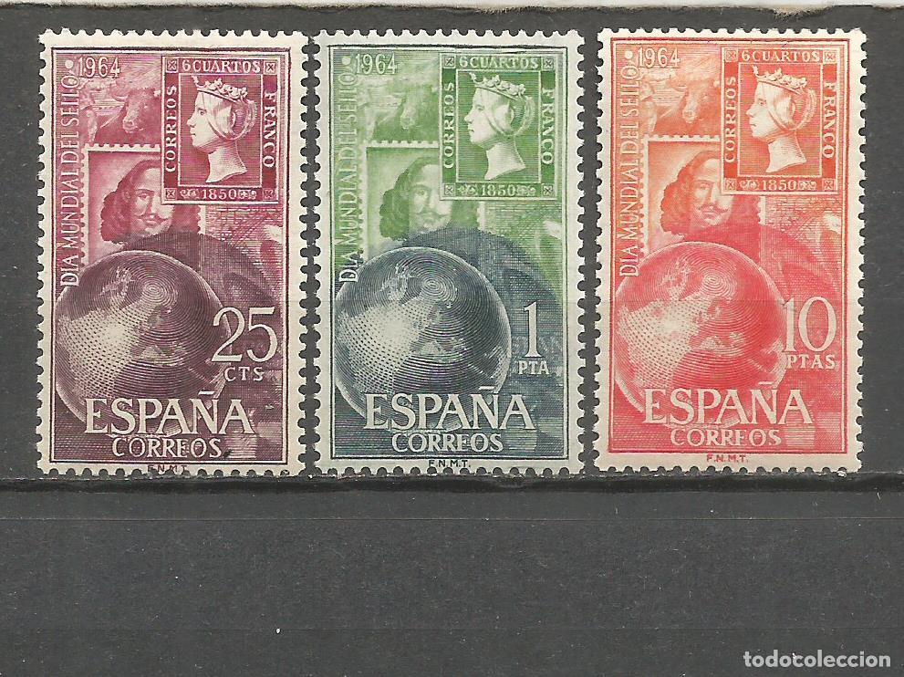 Sellos: ESPA&Ntilde;A EDIFIL NUM. 1595/1597 ** SERIE COMPLETA SIN FIJASELLOS