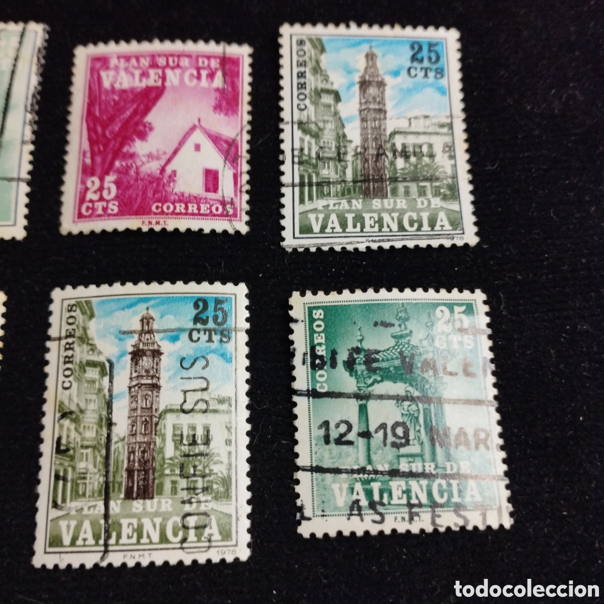 Sellos: Lote de sellos Espa&ntilde;a. Plan Sur Valencia . usados - Foto 3