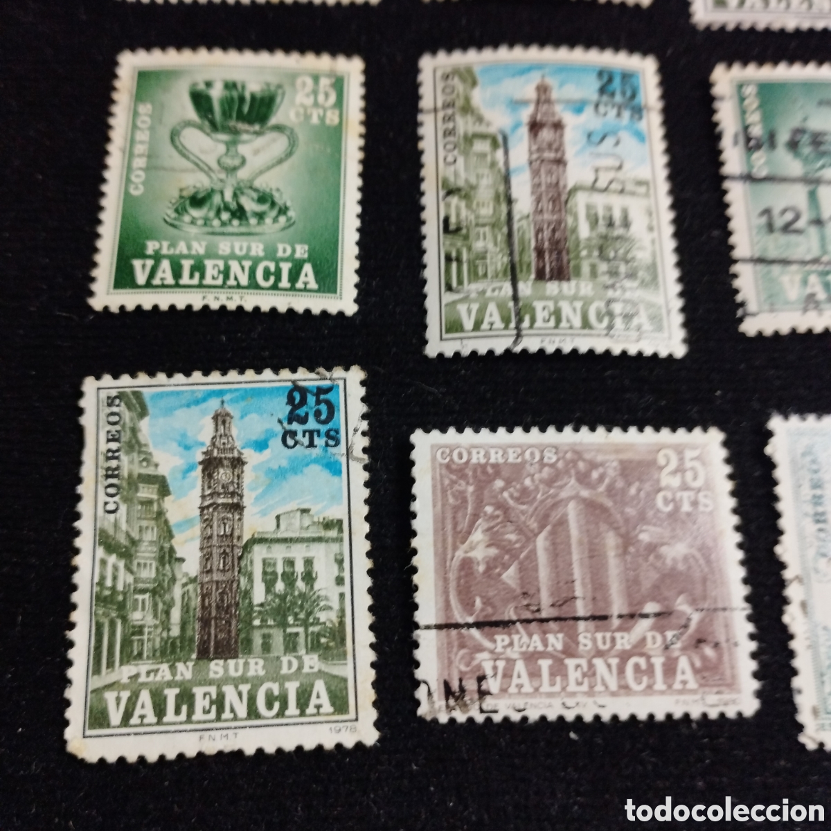 Sellos: Lote de sellos Espa&ntilde;a. Plan Sur Valencia . usados - Foto 4