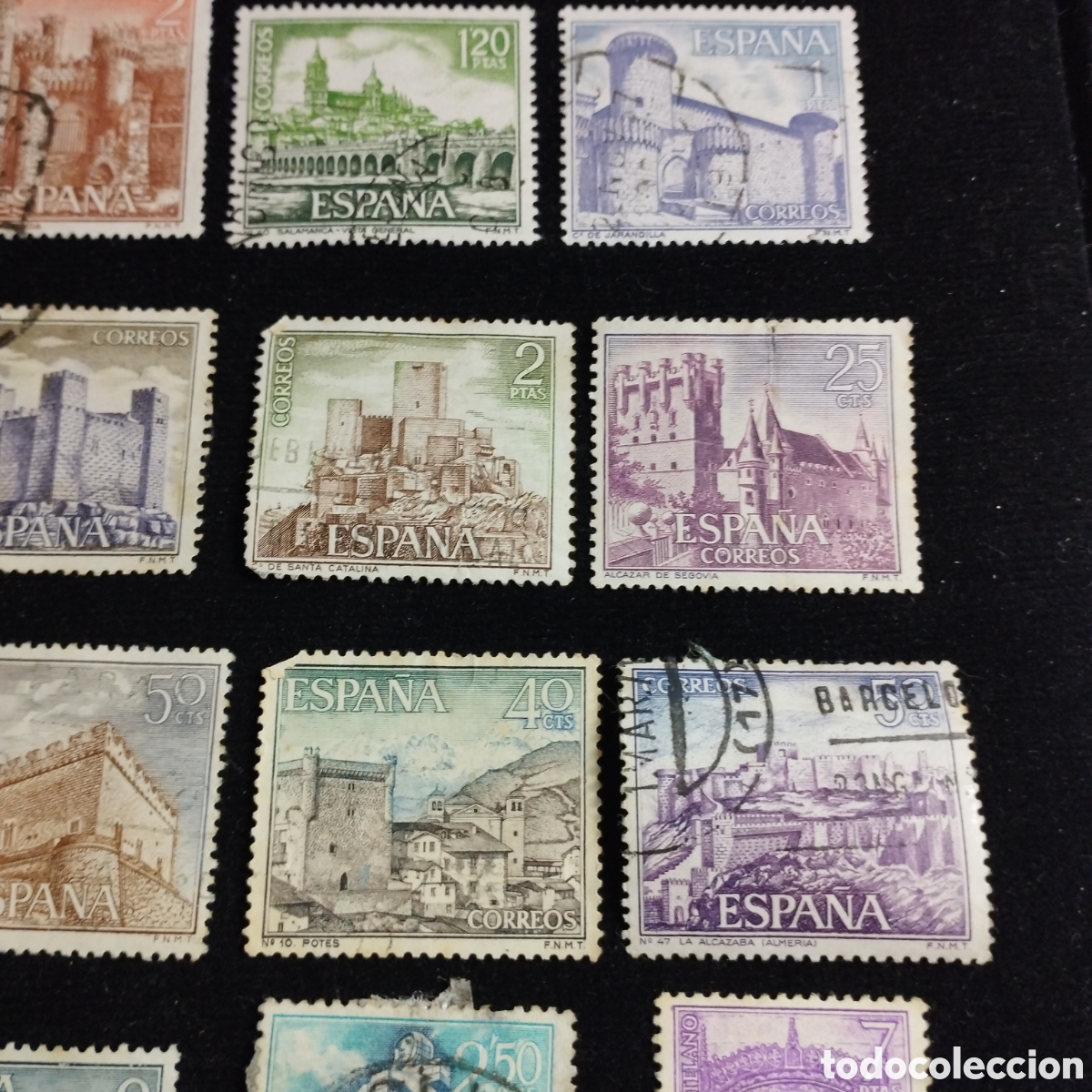 Sellos: Lote de sellos. Espa&ntilde;a. Usados. - Foto 3