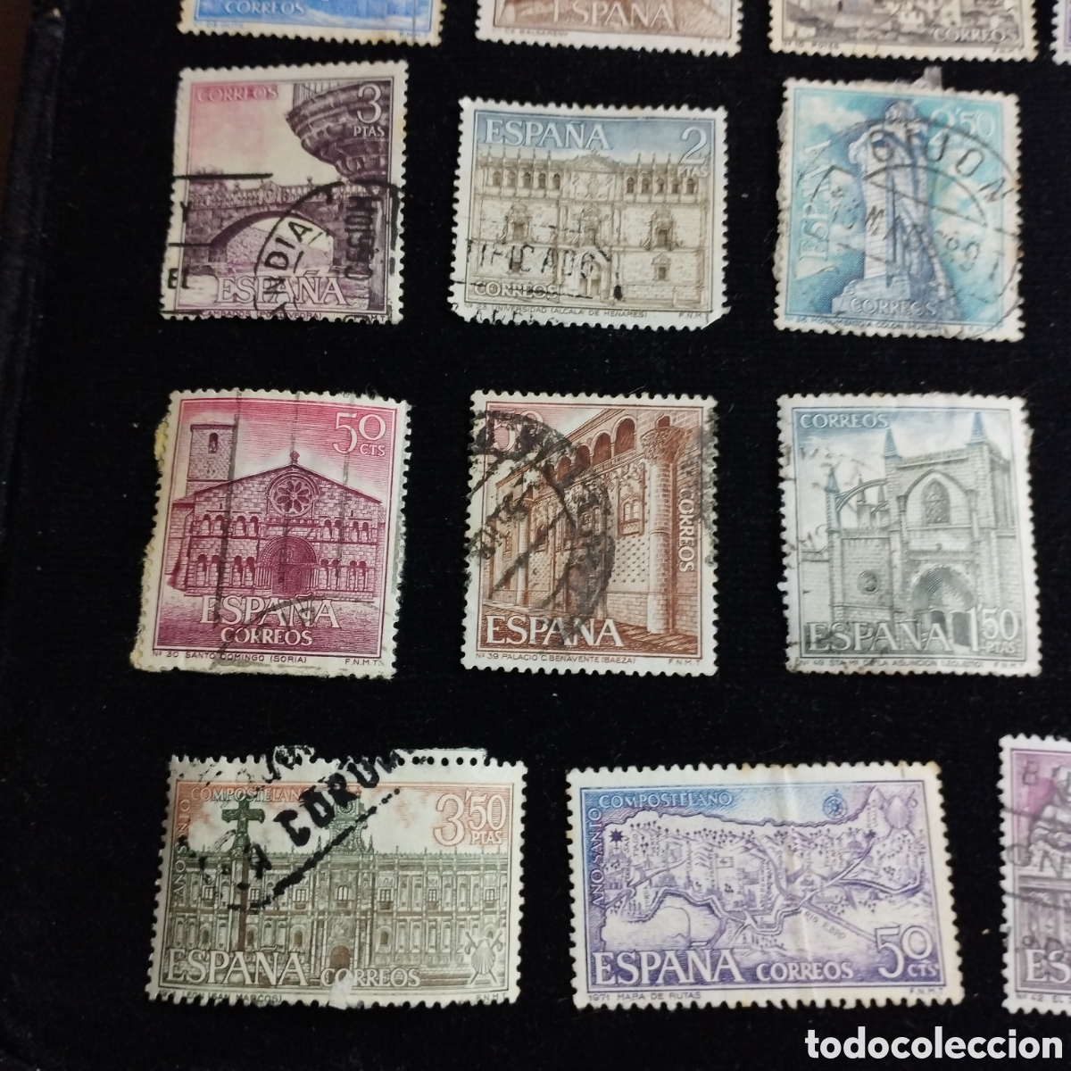 Sellos: Lote de sellos. Espa&ntilde;a. Usados. - Foto 4