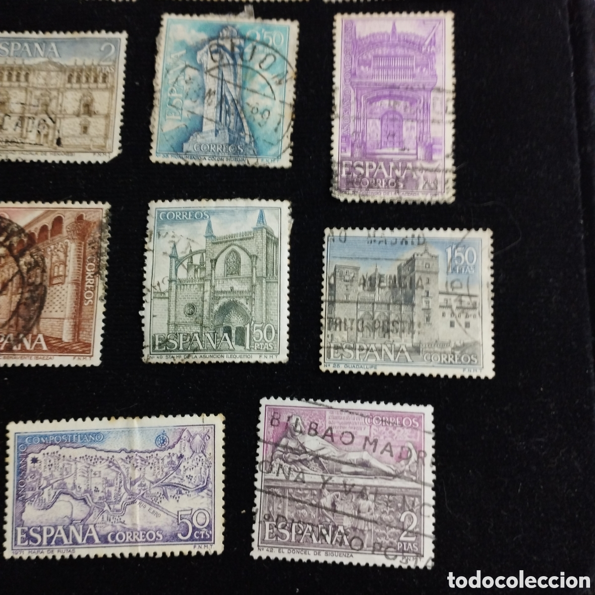 Sellos: Lote de sellos. Espa&ntilde;a. Usados. - Foto 5