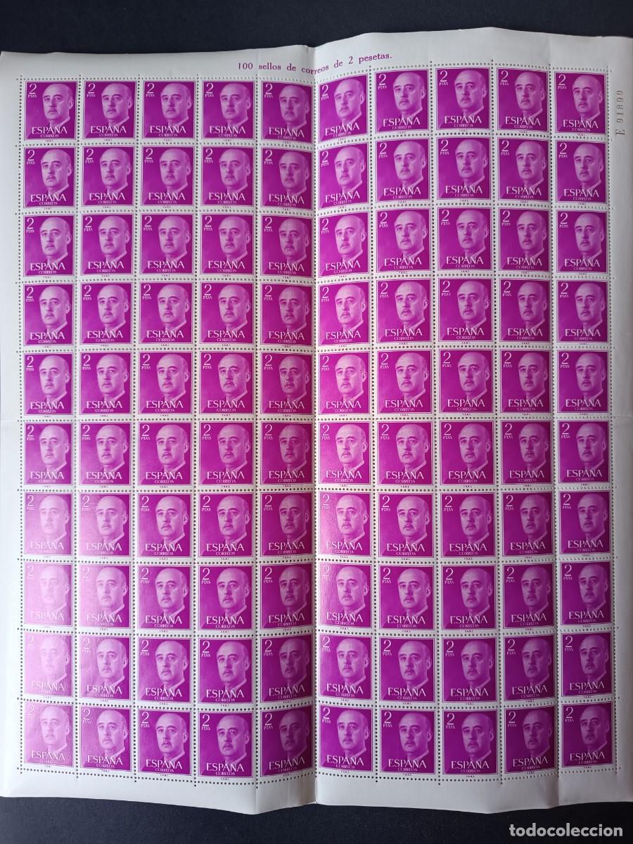 Sellos: ESPA&Ntilde;A. A&ntilde;o 1955. General Franco - Foto 1