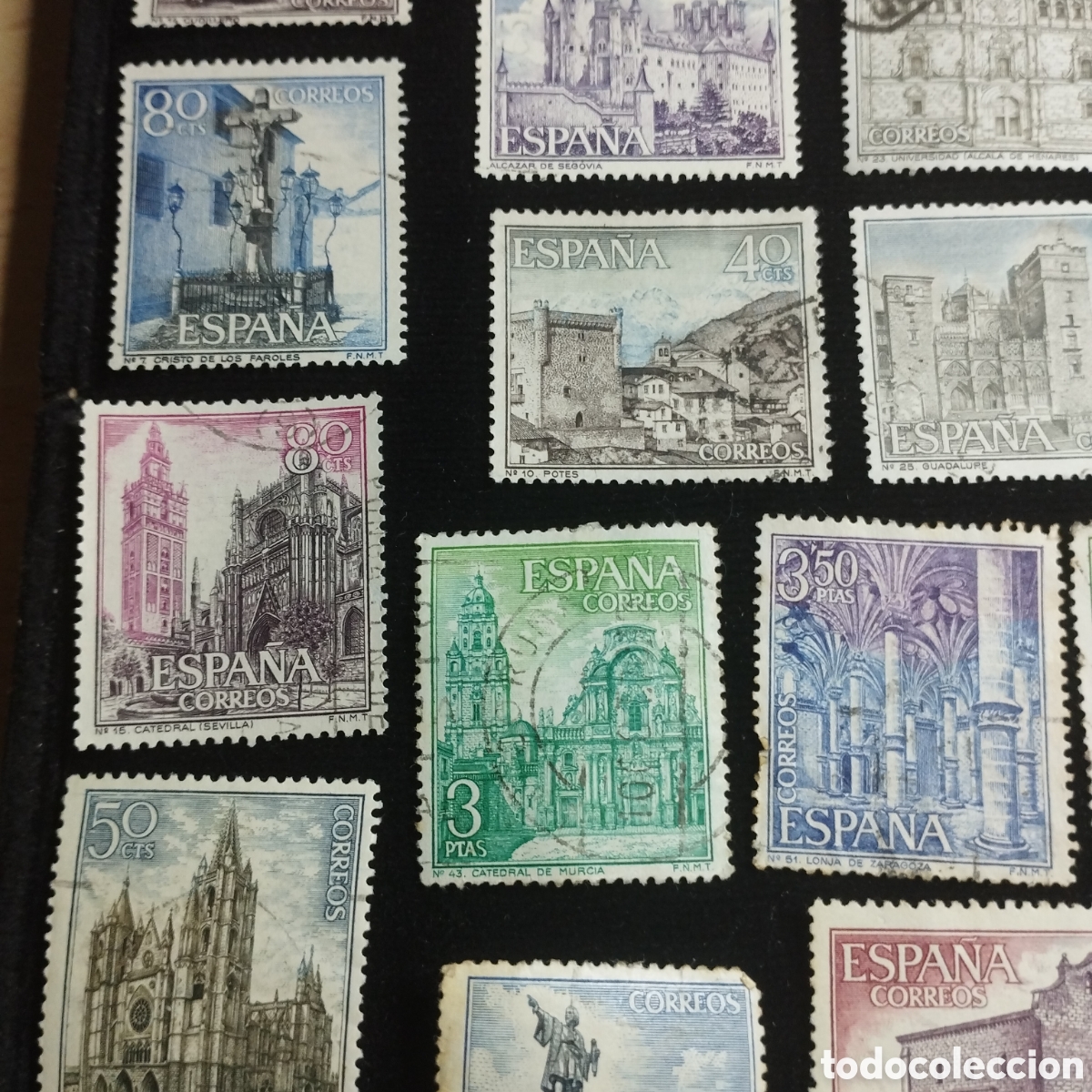 Sellos: Lote de sellos de Espa&ntilde;a. Usados. - Foto 4