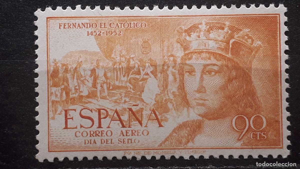 Sellos: Espa&ntilde;a 1952 ** edifil. 1112 - Foto 1
