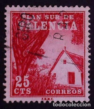 Sellos: Espa&ntilde;a. Plan Sur Valencia N&ordm; 3 Usados. - Foto 1