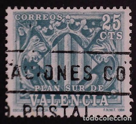 Sellos: Espa&ntilde;a. Plan Sur Valencia. N&ordm; 11 Usados. - Foto 1