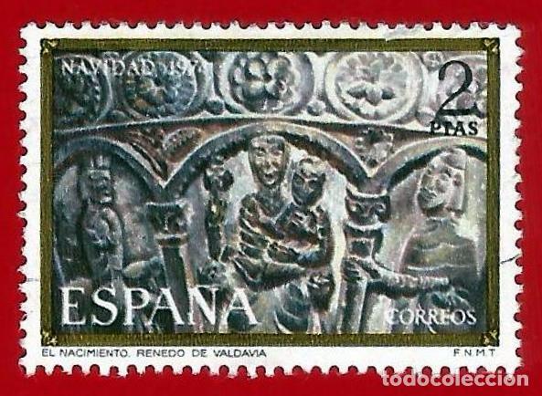 Sellos: Espa&ntilde;a. 1974. Edifil # 2217. Navidad. - Foto 1