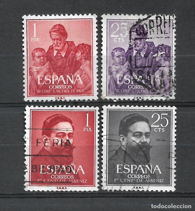 Francobolli: espa&ntilde;a 1960 series completas usado - 5/25