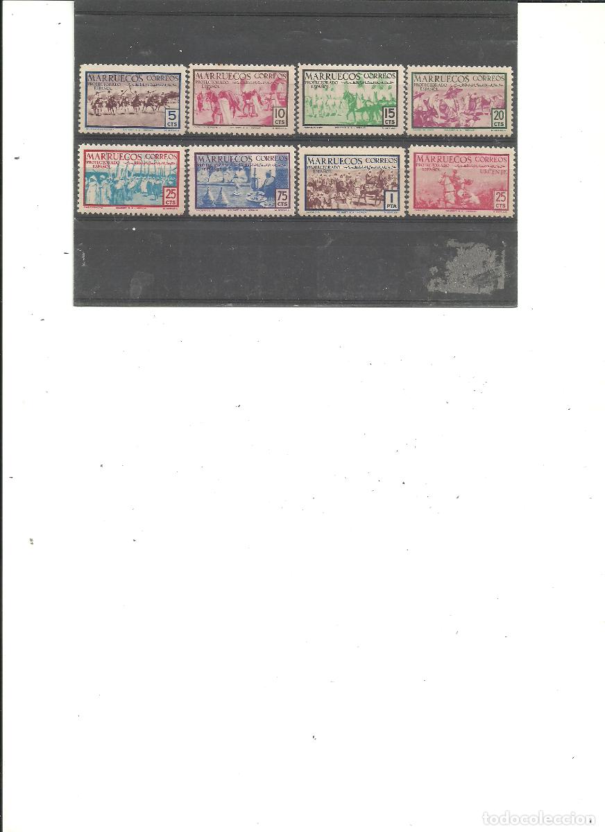 Stamps: Antiguas Colonias -Marruecos 8 sellos nuevos(seg&uacute;n foto)