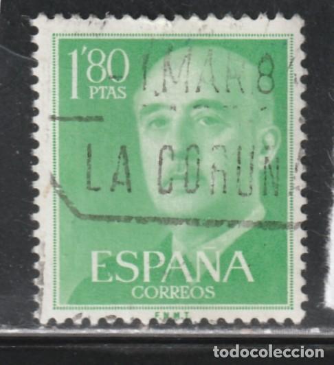 Sellos: ESPA&Ntilde;A // EDIFIL 1156 // 1955-58 .... USADO - Foto 1