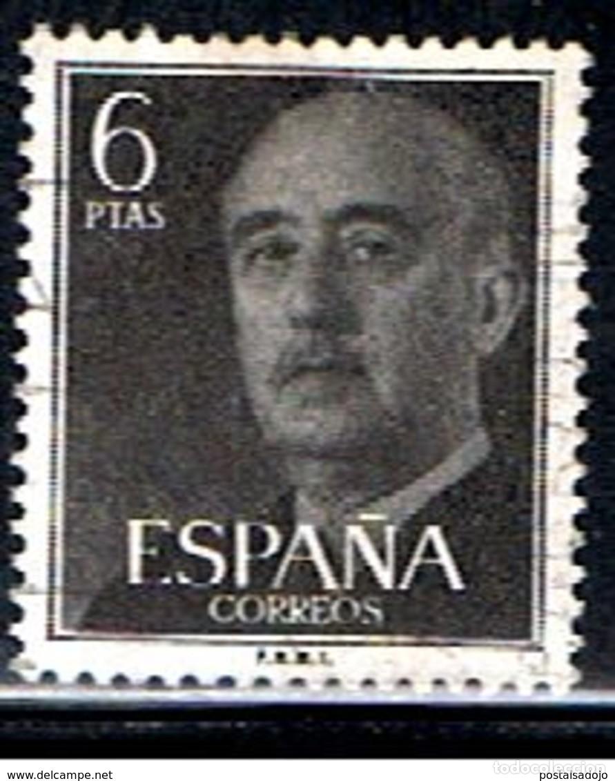 Sellos: ESPA&Ntilde;A // EDIFIL 1161 // 1955-58 .... USADO - Foto 1