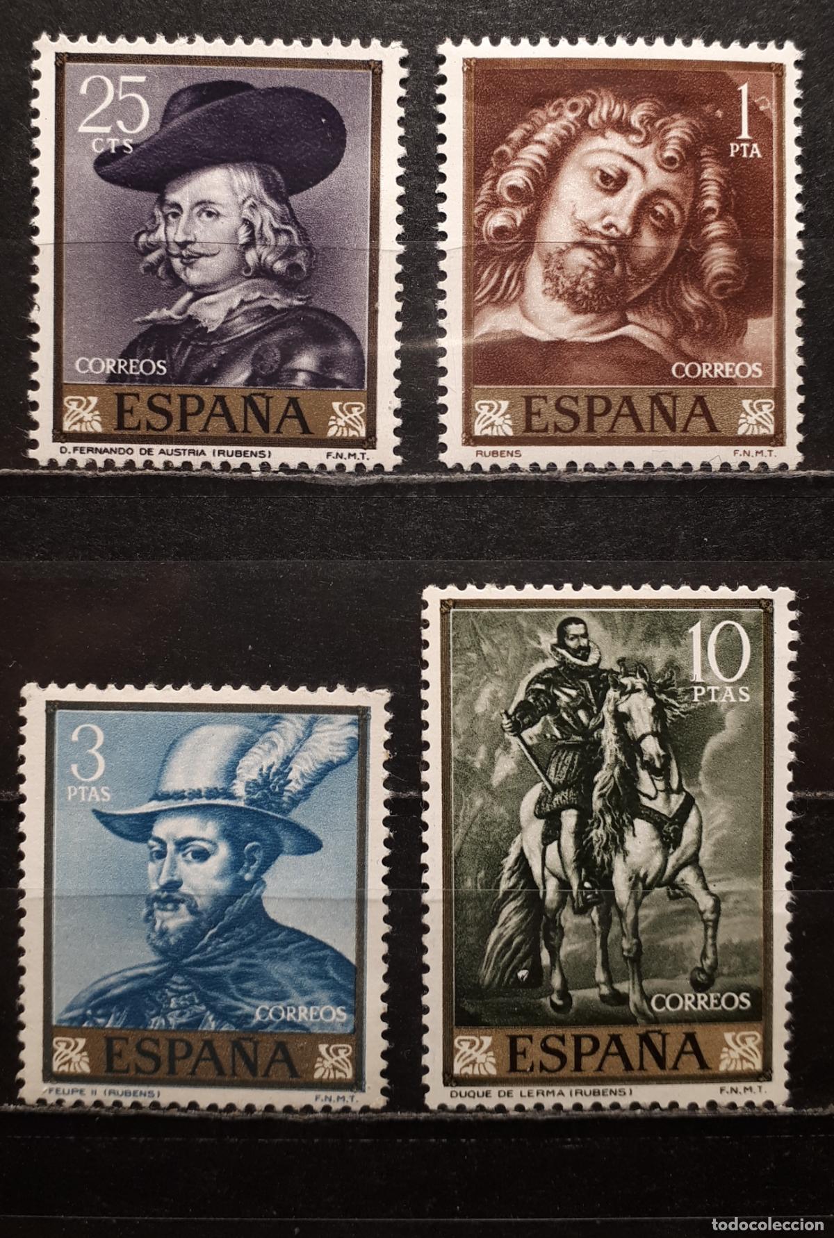 Sellos: ESPA&Ntilde;A. A&Ntilde;O 1962. **. EDIFIL 1434/7 - Foto 1