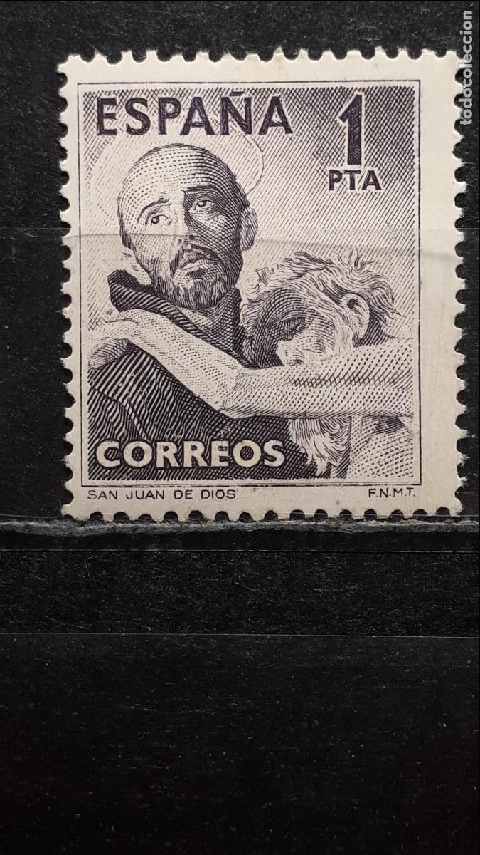 Sellos: ESPA&Ntilde;A. A&Ntilde;O 1950 **. EDIFIL 1070 - Foto 1