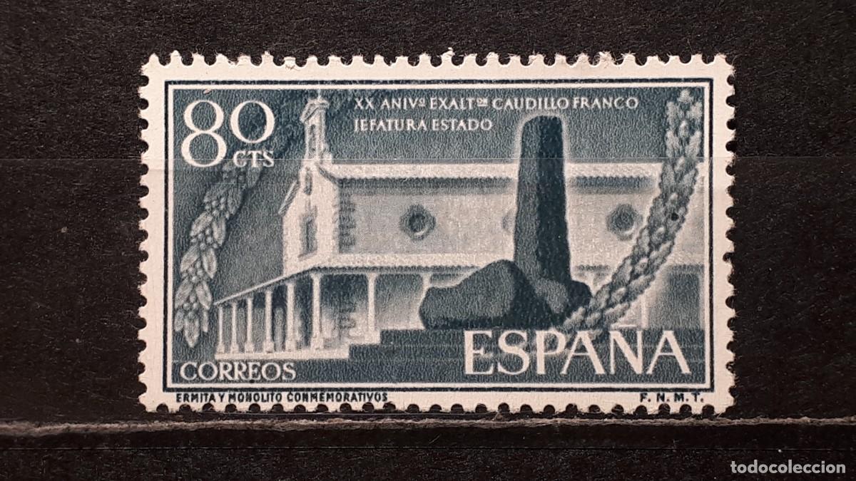 Sellos: ESPA&Ntilde;A. A&Ntilde;O 1956 * *. EDIFIL 1199 - Foto 1