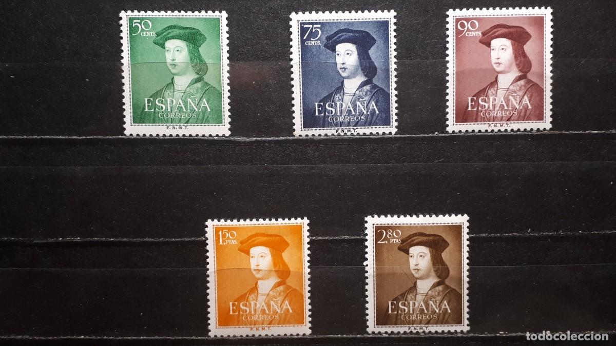 Sellos: ESPA&Ntilde;A. A&Ntilde;O 1952 **. 1106/10 - Foto 1