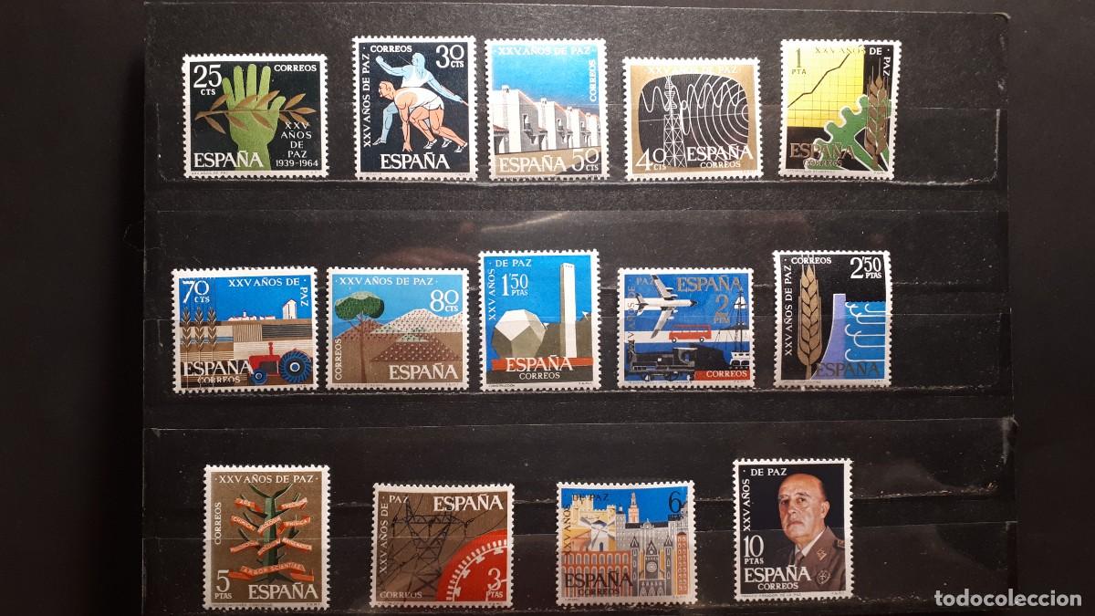 Sellos: ESPA&Ntilde;A. A&Ntilde;O 1964 **. EDIFIL 1576/89 - Foto 1