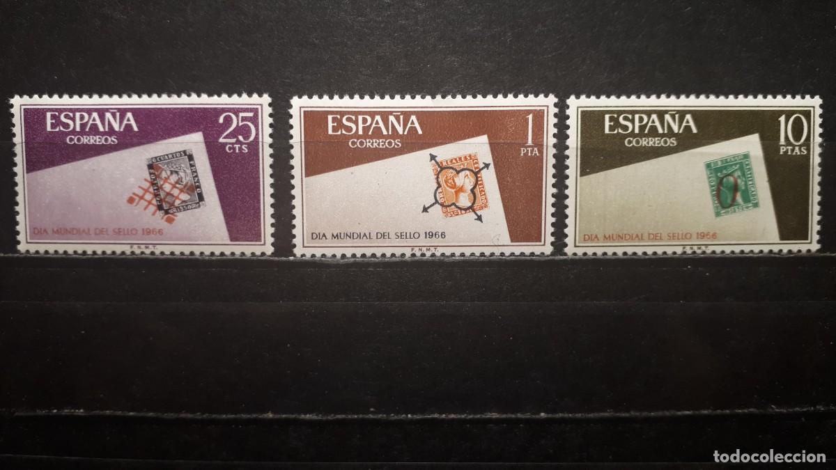 Sellos: Espa&ntilde;a. A&Ntilde;O 1966. ** edifil 1723/5 - Foto 1