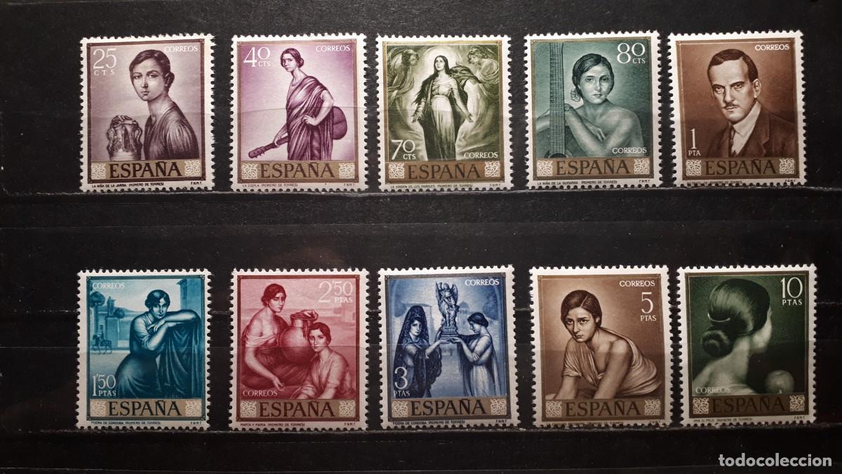 Sellos: Espa&ntilde;a. A&Ntilde;O 1965. ** edifil 1657/66 - Foto 1