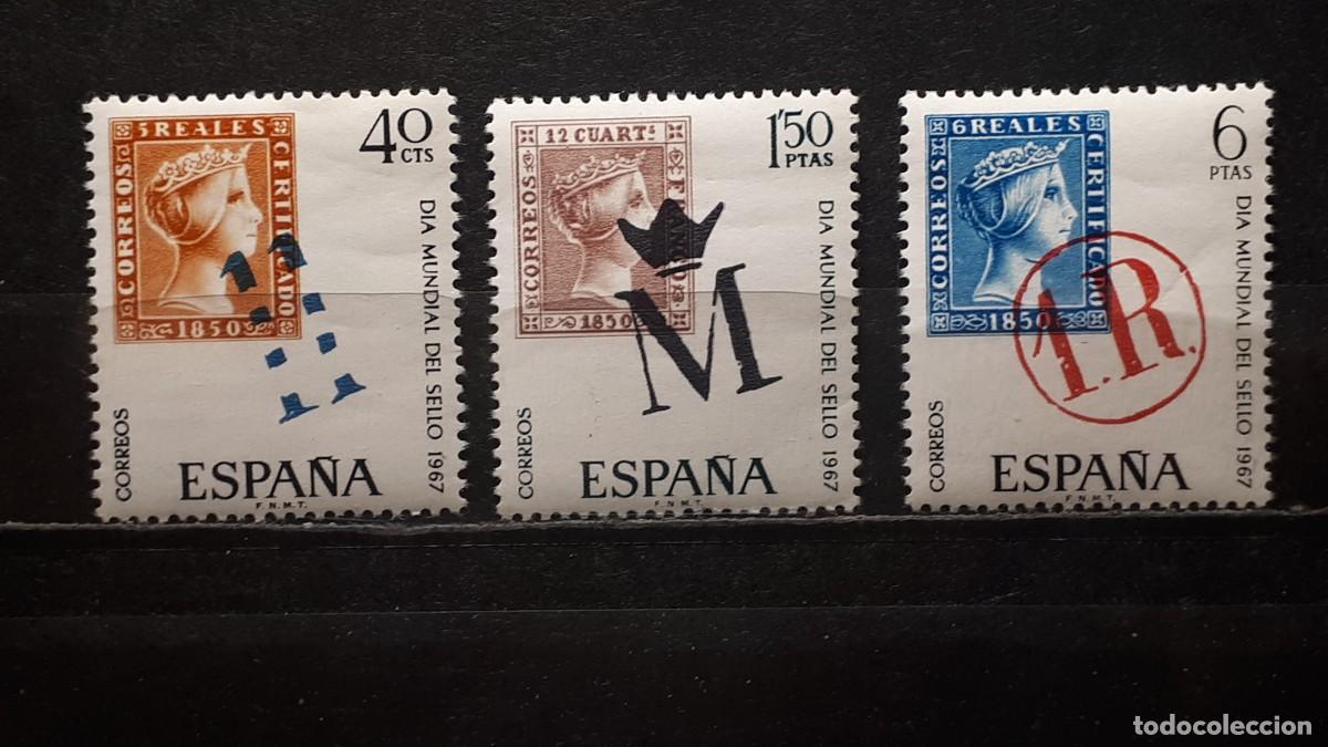 Sellos: Espa&ntilde;a. A&Ntilde;O 1967. **. Edifil 1798/800 - Foto 1