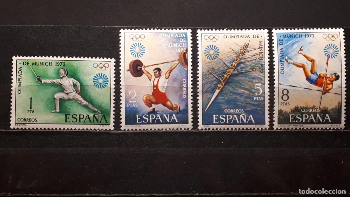 Sellos: ESPA&Ntilde;A. A&Ntilde;O 1972. **. EDIFIL 2098/101 - Foto 1