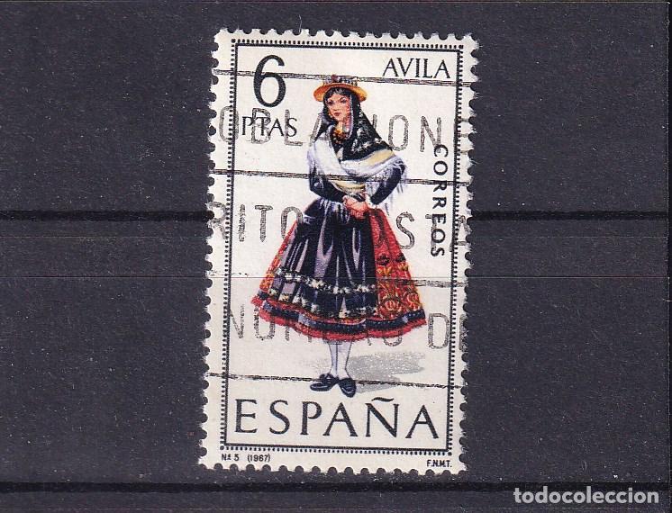 Sellos: ESPA&Ntilde;A 1771 usada, TRAJES TIPICOS, AVILA - Foto 1