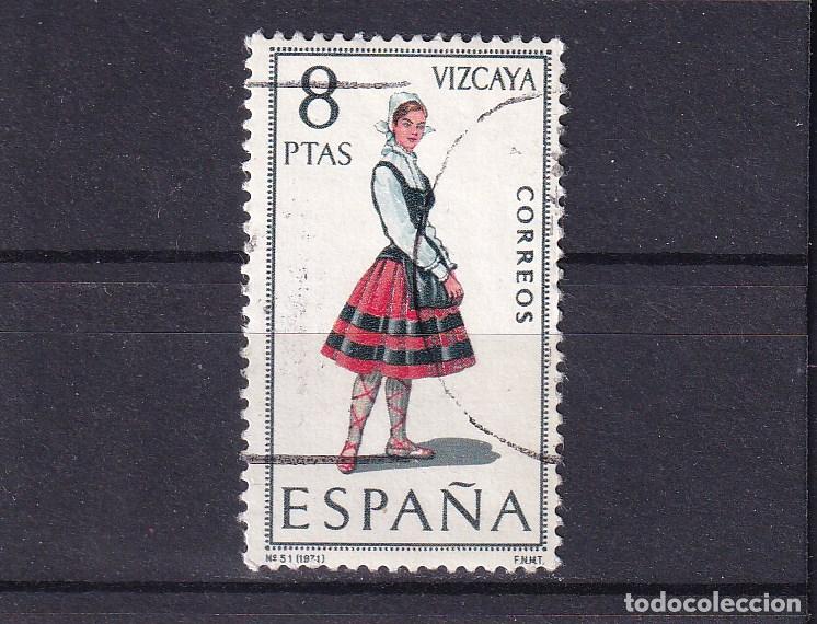 Sellos: ESPA&Ntilde;A 2016 usada, TRAJE TIPICO, VIZCAYA - Foto 1