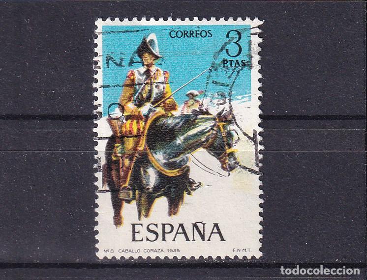 Sellos: ESPA&Ntilde;A 2169 usada, UNIFORMES MILITARES - Foto 1