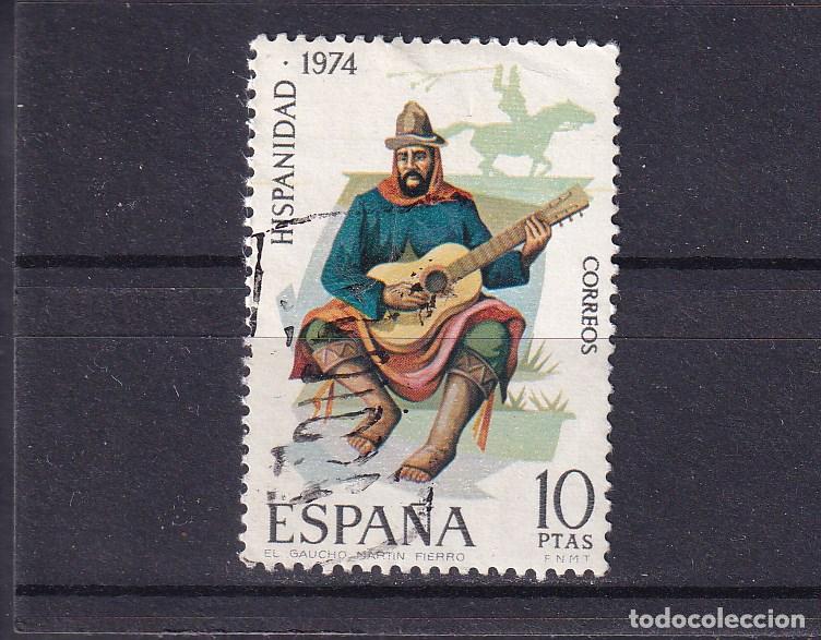 Sellos: ESPA&Ntilde;A 2216 usada, HISPANIDAD ARGENTINA - Foto 1