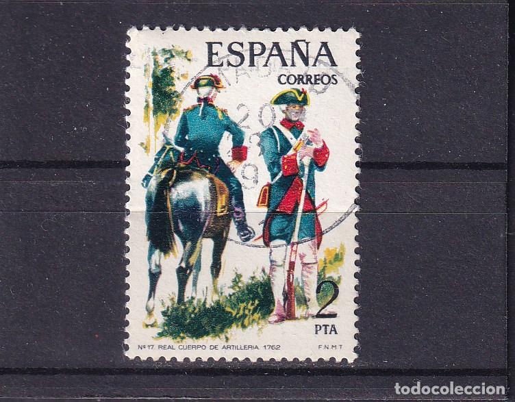 Sellos: ESPA&Ntilde;A 2236 usada, UNIFORME MILITARES - Foto 1