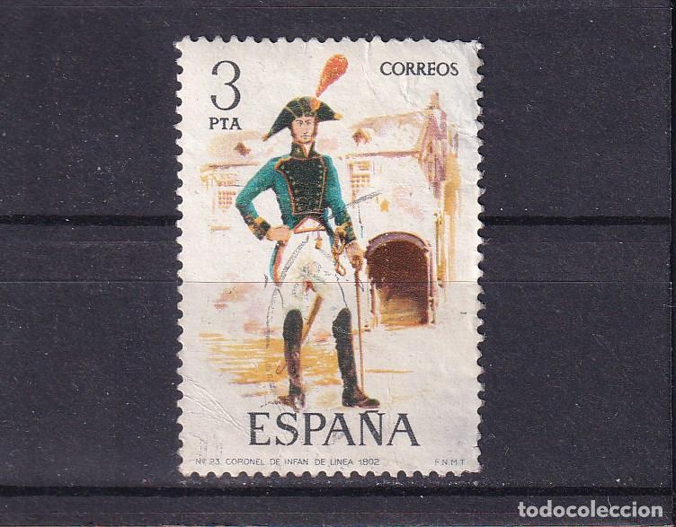 Sellos: ESPA&Ntilde;A 2279 usada, UNIFORMES MILITARES - Foto 1