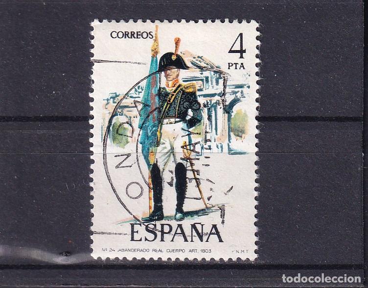 Sellos: ESPA&Ntilde;A 2280 usada, UNIFORMES MILITARES - Foto 1