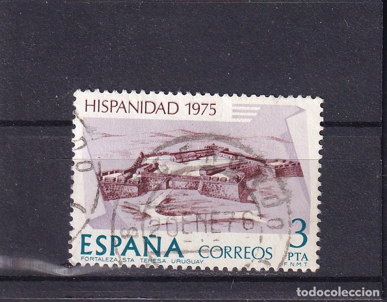 Sellos: ESPA&Ntilde;A 2295 usada, HISPANIDAD URUGUAY - Foto 1